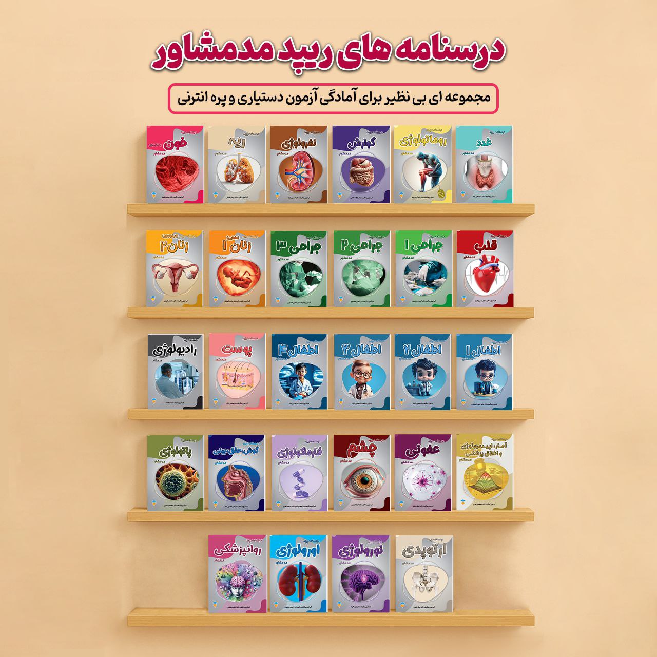 پکیج کامل 28 درسنامه رپید (تخفیف 20 درصد)
